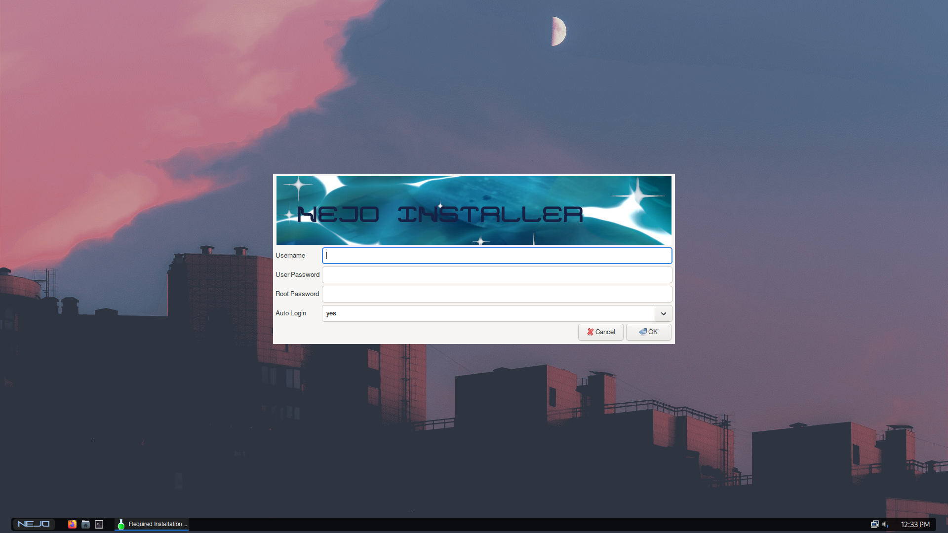 Screenshot of your OS